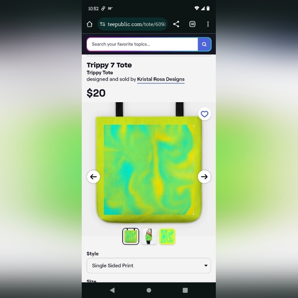 Shop Kristal Rosa Designs @ http://tee.pub/lic/EuzgOFTEQes - Picture 3 of 12